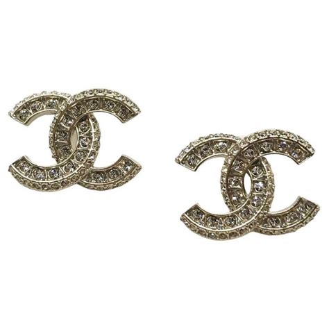 chanel bow stud earrings|Chanel stud earrings price.